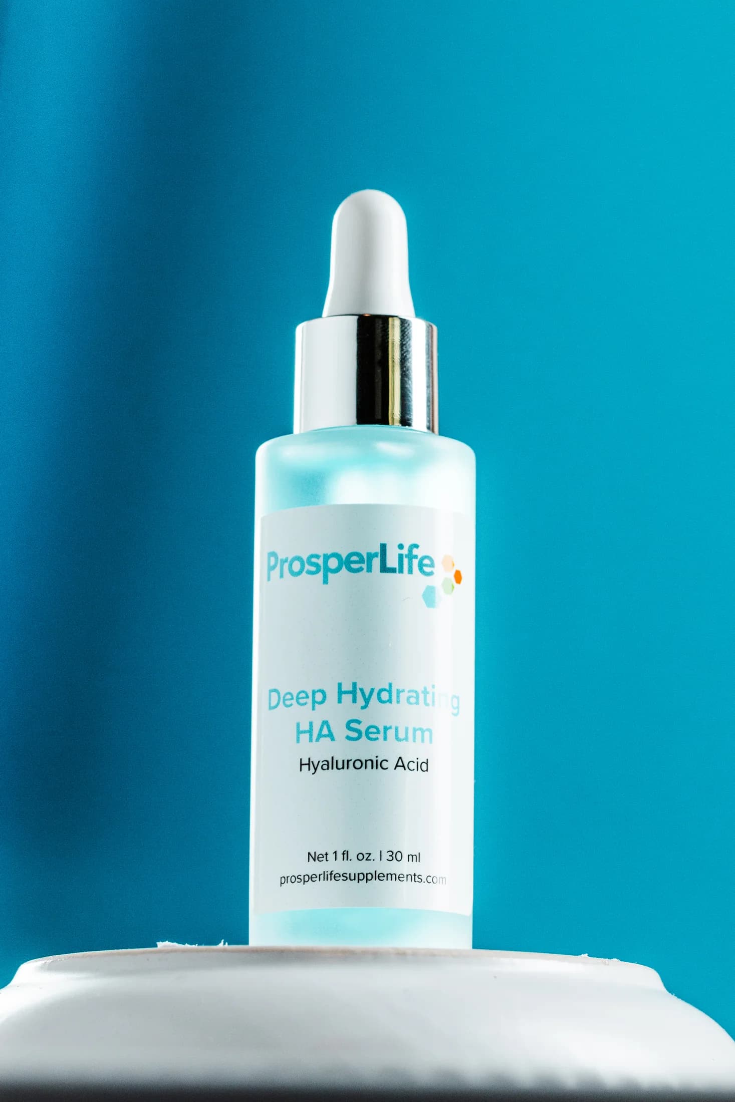 ProsperLife Deep Hydrating HA Serum in the original brand studio