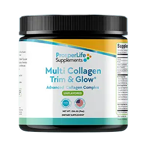 ProsperLife Multi Collagen Trim and Glow bottle