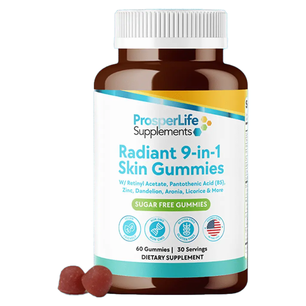 Radiant 9 in 1 Skincare Gummies