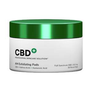 CBD+ AM Exfoliating Pads