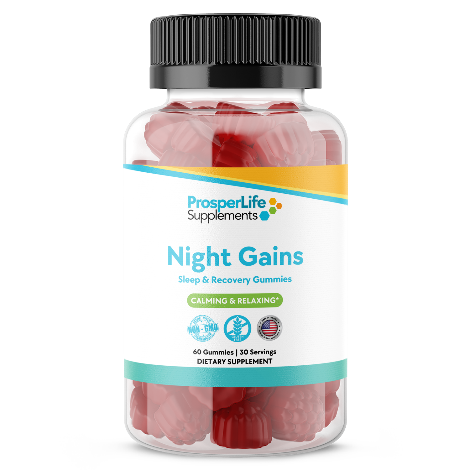 Night Gains Sleep & Recovery Gummies